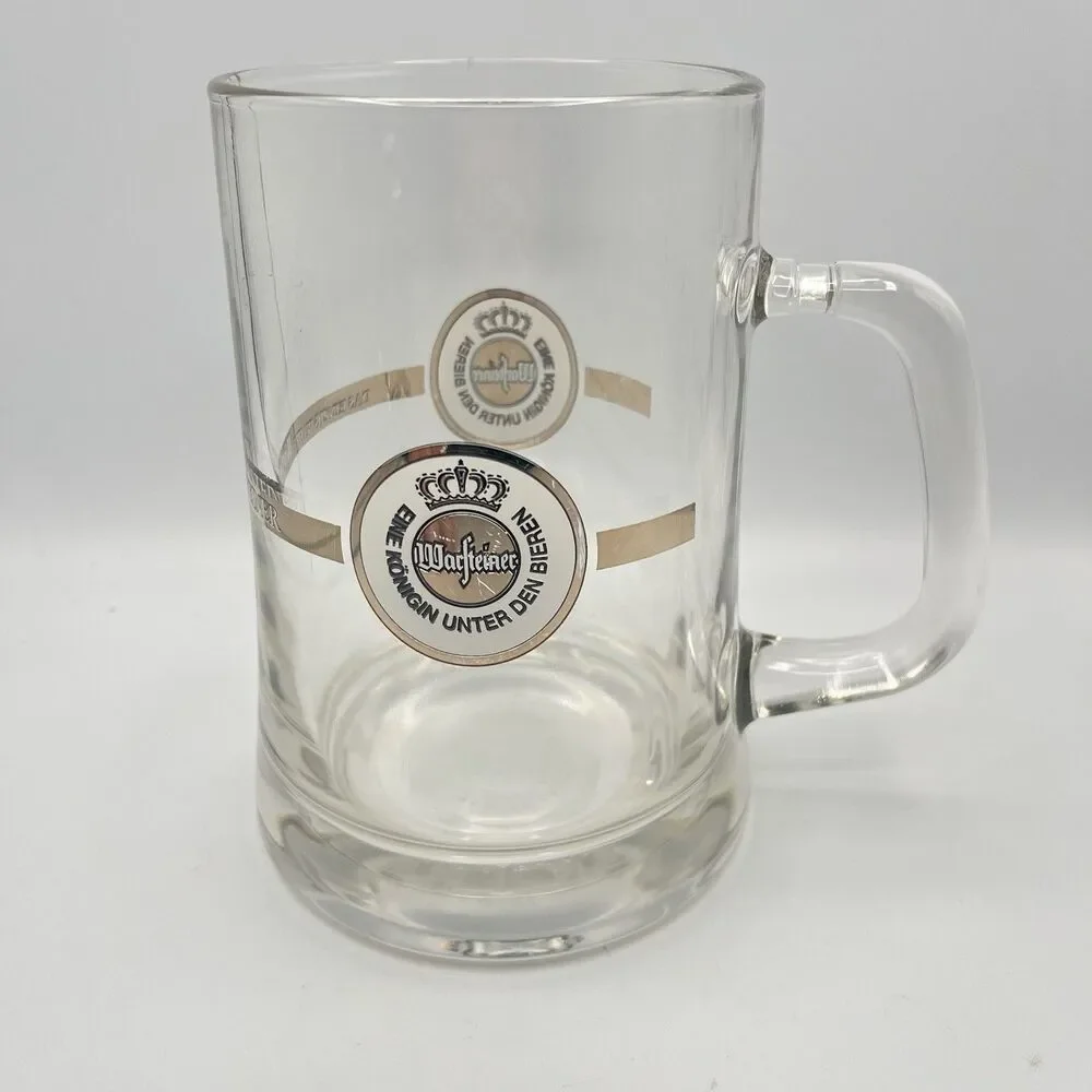 Warsteiner Glass Pint Tankard Glass Germany